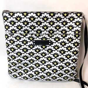 Vera Bradley Printed Leather Crossbody Bag